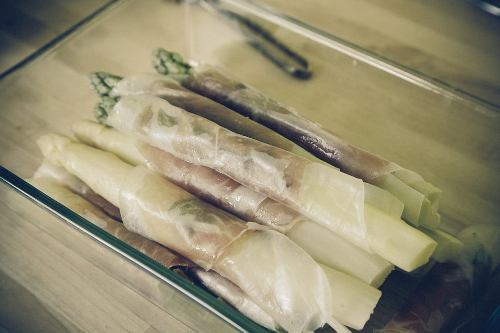 Prosciutto-Wrapped Asaparagus