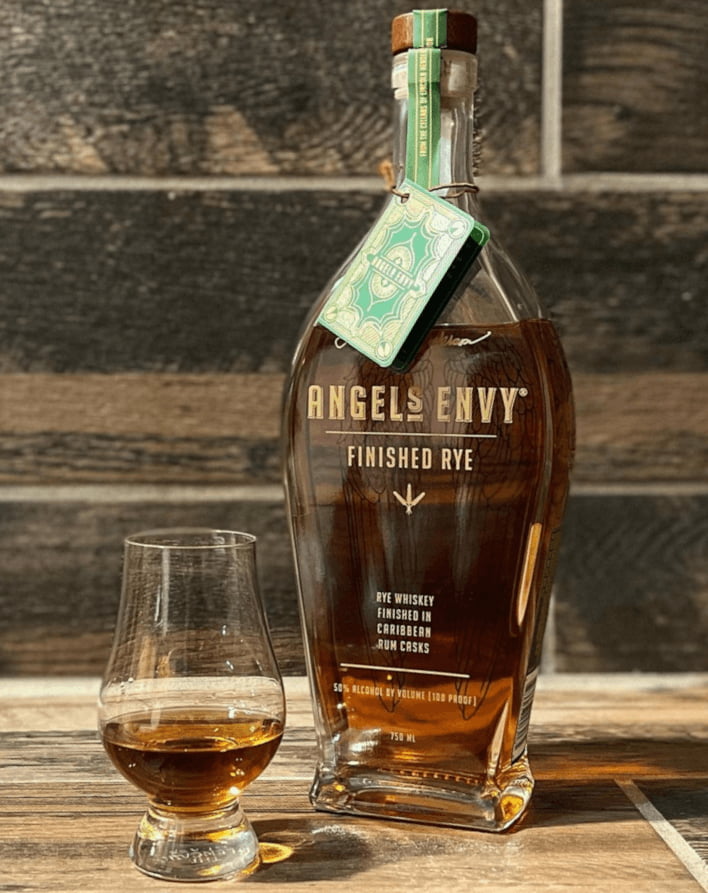 Angel's Envy Kentucky Straight Bourbon Finished In Port Wine Barrels ...