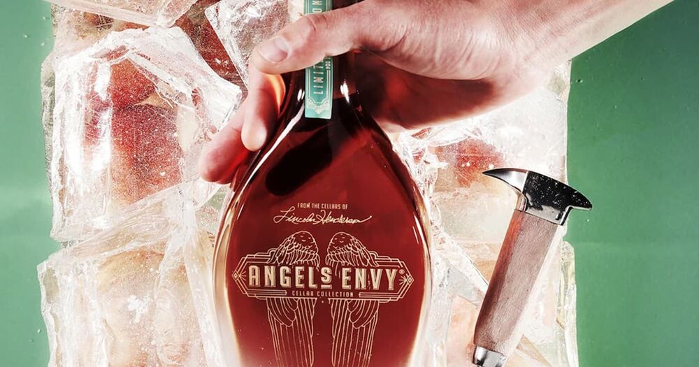 Angel's Envy 2022 Ice Cider Finish Rye Whiskey | The Angel's Envy